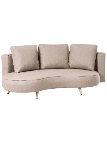 Beliani 4-tlg Gartensofa PARORI in Beige