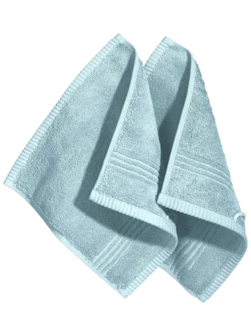 Erwin Müller Frottier Seiftuch 2er-Pack Konstanz in bleu
