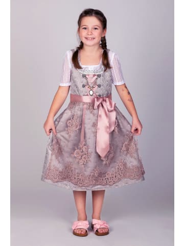 Edelnice Midi Dirndl 2-teilig Aurelie in rose