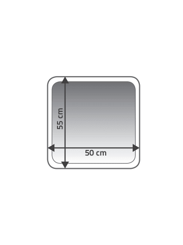 RIDDER Badezimmerteppich Chic weiß