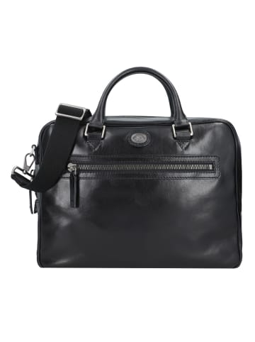 The Bridge Story Uomo Aktentasche Leder 37 cm in nero