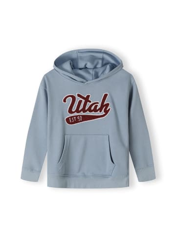 Minoti Hoodie 23fleece81 in blau