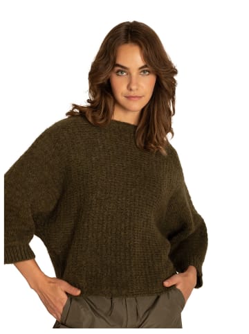 More & More Pullover in oliv