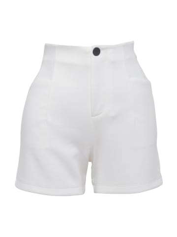Freshlions Stoffshorts Lein in weiß