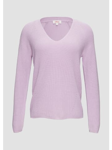 s.Oliver Strickpullover in 4703_lavendel