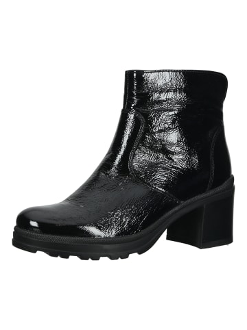 ara Stiefelette in Schwarz Lack