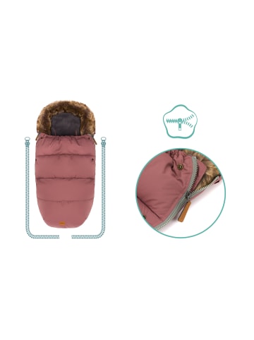 Kinderhaus Blaubär Fillikid Winterfußsack Manaslu TOP in Rosa