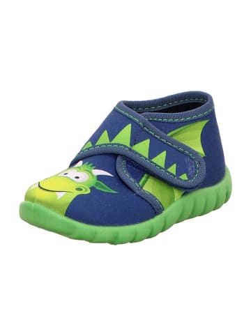 Fischer Hausschuhe in Blau