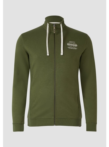 s.Oliver Sweatshirt Jacke in 79D1_olivgrün