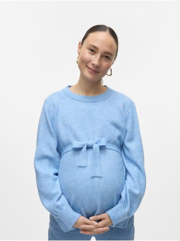 mama licious Strickpullover in Blue Bell