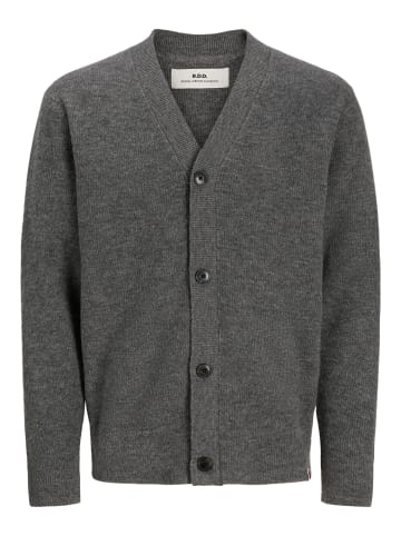 Jack & Jones Strickjacke in Grey Melange 1