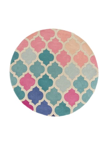 KADIMA DESIGN Moderner Luxus-Teppich mit geometrischem Muster