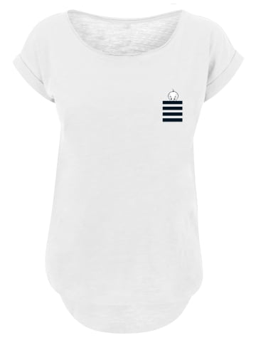 F4NT4STIC T-Shirt Looney Tunes Tweety Pie Striped Faux in weiß