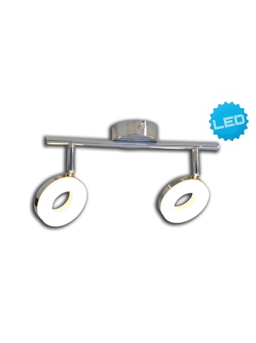 näve LED Spot "DONUT" in chrome - (L)30 cm x (B)9 cm x (H)18.5 cm - EEK G