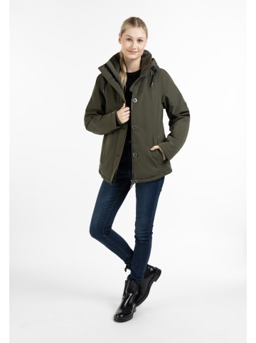usha BLUE LABEL Damen Winterjacke in Dunkeloliv