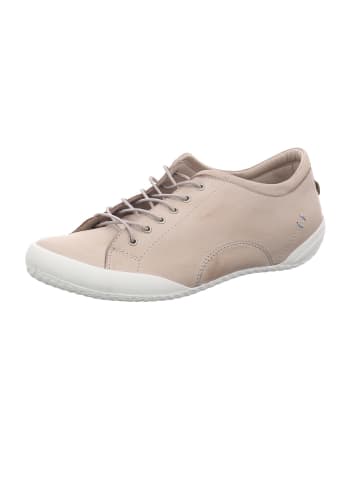Esgano Damenschnürrschuhe halb sportlicher Boden Da.-Sporty in  Beige