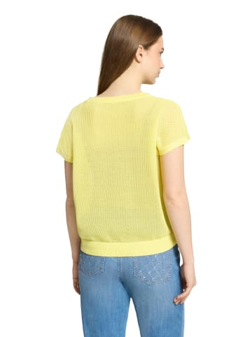 Betty Barclay Lochstrick-Pullover in Grün