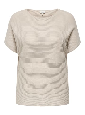 ONLY Carmakoma Strickpullover in Pumice Stone