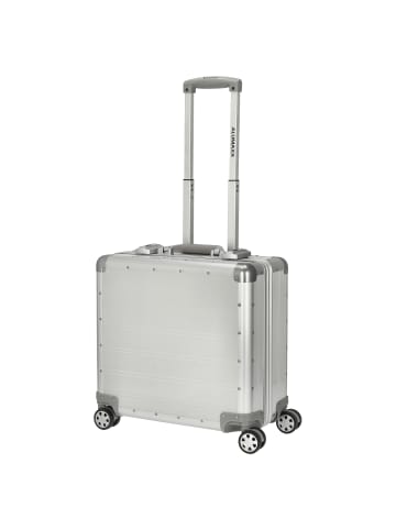 Alumaxx Gemini - 4-Rollen-Businesstrolley 42.5 cm in silber matt