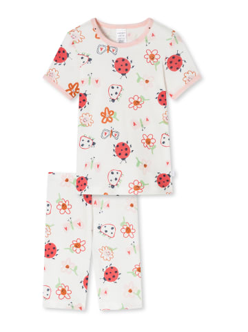 Schiesser Pyjama Natural Love Organic Cotton in Weiß