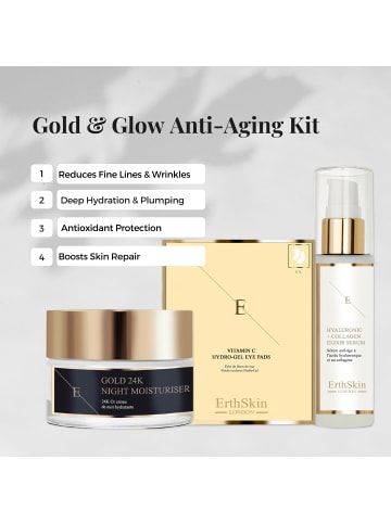 ErthSkin 24K Nacht + Augen-Strahlungs-Set