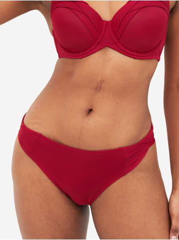 SugarShape Bikini-Slip Madeira in dark red swim