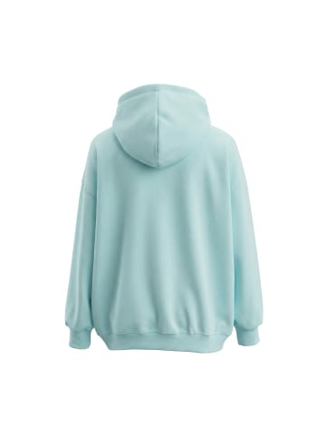 Fumo Women Hoodie in Aqua
