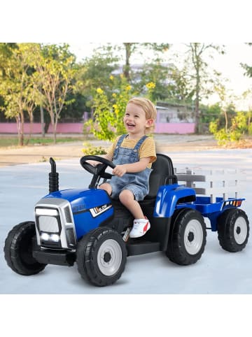 COSTWAY 12V Traktor ab 3 Jahren in Blau