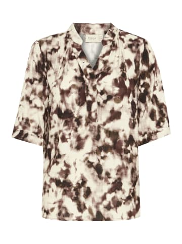 Fransa FROLINE BL 5 relaxed fit in Walnut AOP AO24 01A