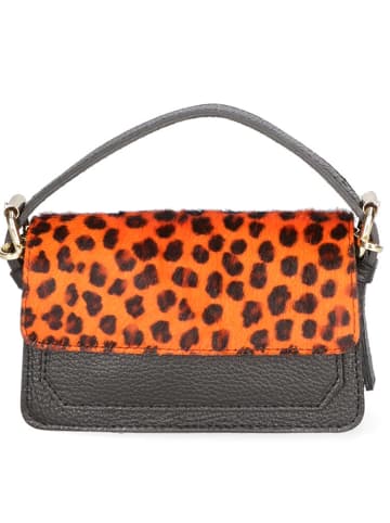 NAEMI Damen Handtasche in Orange Panther