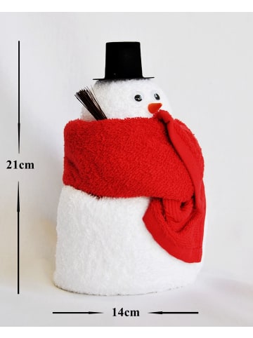JACK Frottier Geschenk Set Handarbeit Origami Schneemann