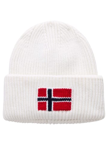 Napapijri F-Evei - Mütze (blu marine) in beige dimity