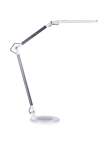 Beliani Büroleuchten GRUS in Silber - (W) 30 x (H) 80 x (L) 20 cm