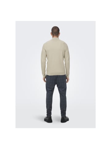 Only&Sons Pullover in Silver Lining