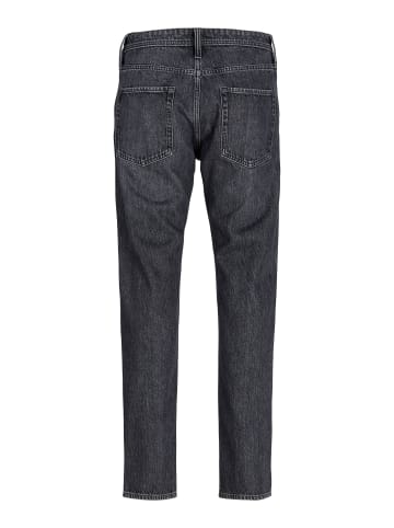 Aprel Relaxed Fit Jeans in Black Denim