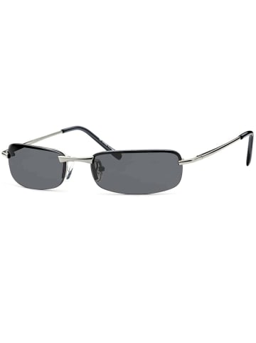 BEZLIT Herren Sonnenbrille in Silber/Schwarz