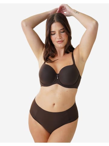 SugarShape Hight-Brazilian-Slip INVISIBLE in mocca