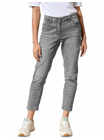 Cecil Skinny Fit Jeans für Damen in grau