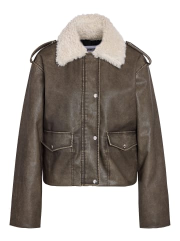 Noisy may Jacke in Chocolate Brown1