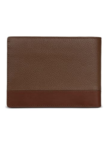 Bugatti Due Geldbörse RFID Schutz Leder 12.5 cm cognac