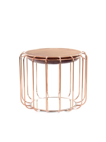 Kayoom Sitzkissen Pouf Comfortable in dunkelviolett - rosé