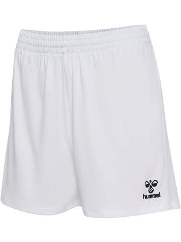 Hummel Short "Hmlessential Shorts Woman" in Weiß