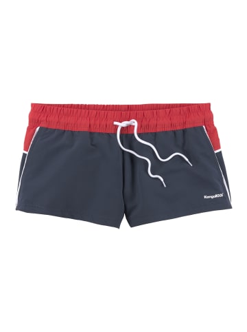 Kangaroos Badeshorts in marine-hellrot