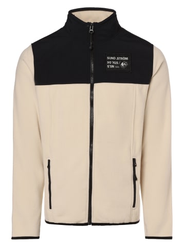 Nils Sundström Fleecejacke in beige