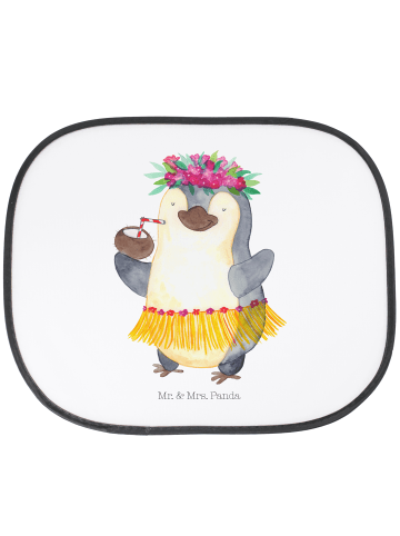 Mr. & Mrs. Panda Sonnenschutz Auto Pinguin Kokosnuss ohne Spruch in Weiß