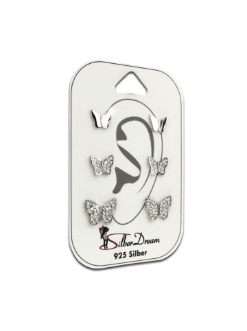 SilberDream Ohrringe Silber 925 Sterling Silber Schmetterling Ohrstecker