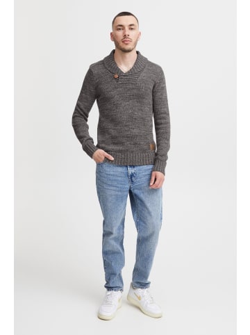 !SOLID Strickpullover in grau