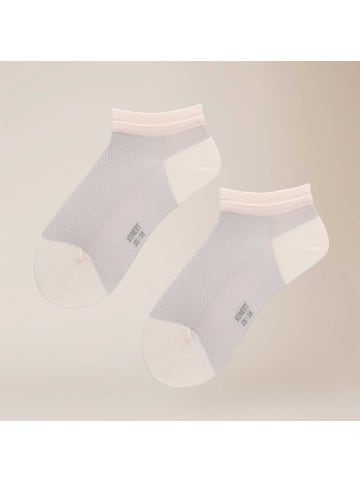 Kunert Sneakersocken Sparkling Essential edler Glanz in holiday-rose
