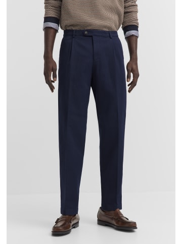 Bugatti Bundfaltenhose in 380-marine