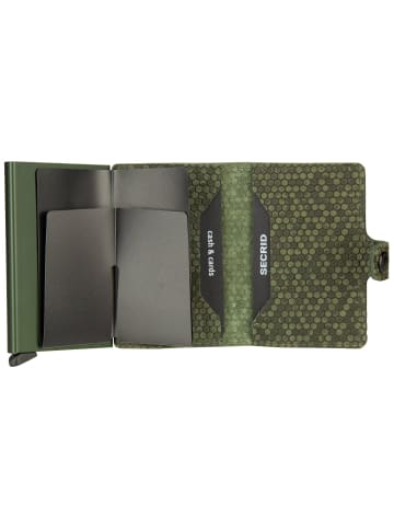Secrid Geldbörse Miniwallet Hexagon in Green